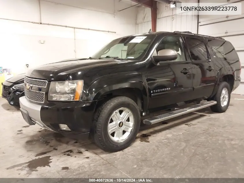 2009 Chevrolet Suburban 1500 Lt2 VIN: 1GNFK26339R223778 Lot: 40572636