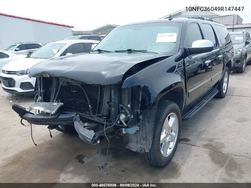 1GNFC36049R147447 2009 Chevrolet Suburban 1500 Ltz