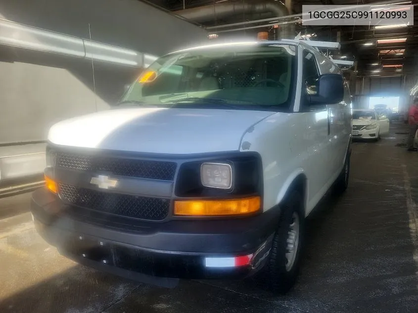 2009 Chevrolet Express 2500 Work Van VIN: 1GCGG25C991120993 Lot: 40637624