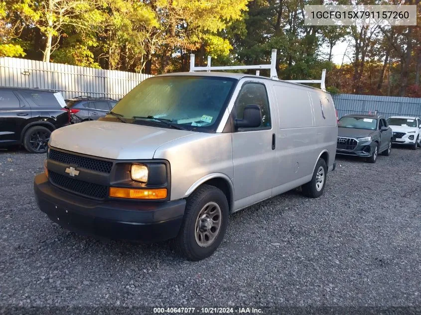 2009 Chevrolet Express 1500 Work Van VIN: 1GCFG15X791157260 Lot: 40647077