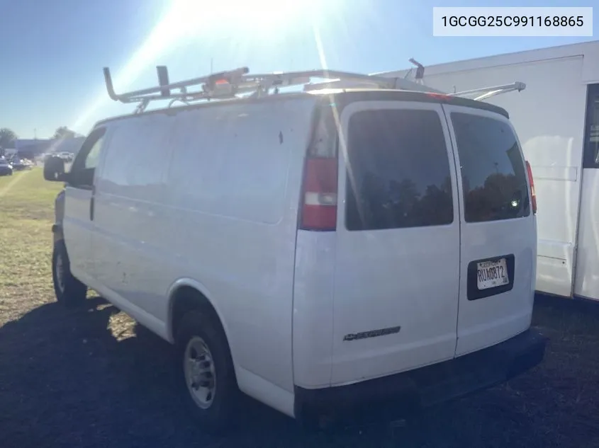 2009 Chevrolet Express 2500 Work Van VIN: 1GCGG25C991168865 Lot: 40678180