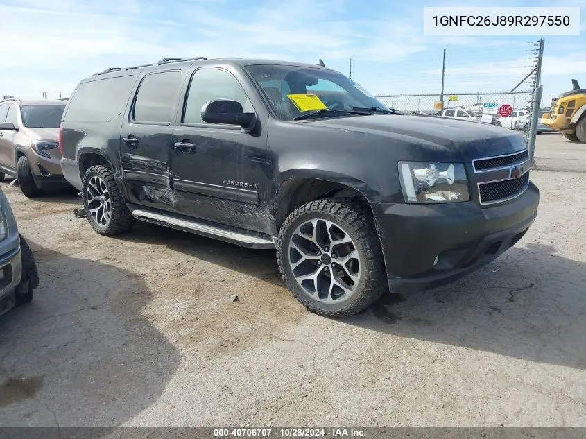 2009 Chevrolet Suburban 1500 Lt2 VIN: 1GNFC26J89R297550 Lot: 40706707