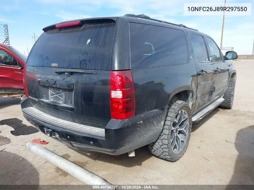 2009 Chevrolet Suburban 1500 Lt2 VIN: 1GNFC26J89R297550 Lot: 40706707