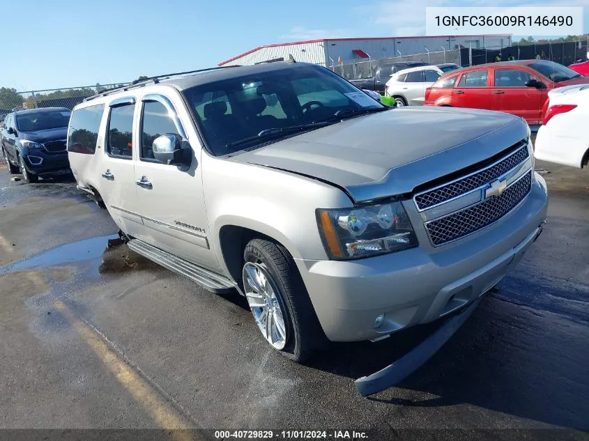 2009 Chevrolet Suburban 1500 Ltz VIN: 1GNFC36009R146490 Lot: 40729829