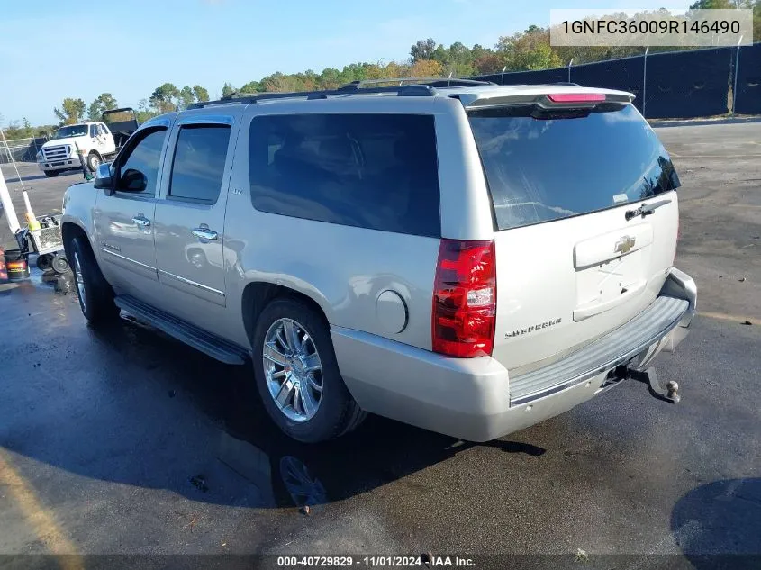 2009 Chevrolet Suburban 1500 Ltz VIN: 1GNFC36009R146490 Lot: 40729829