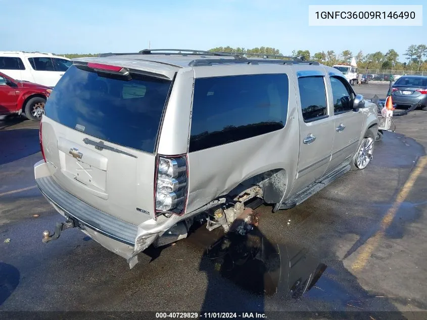 2009 Chevrolet Suburban 1500 Ltz VIN: 1GNFC36009R146490 Lot: 40729829