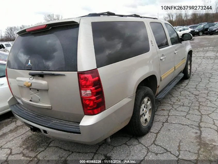 2009 Chevrolet Suburban 1500 Lt2 VIN: 1GNFK26379R273244 Lot: 40865226