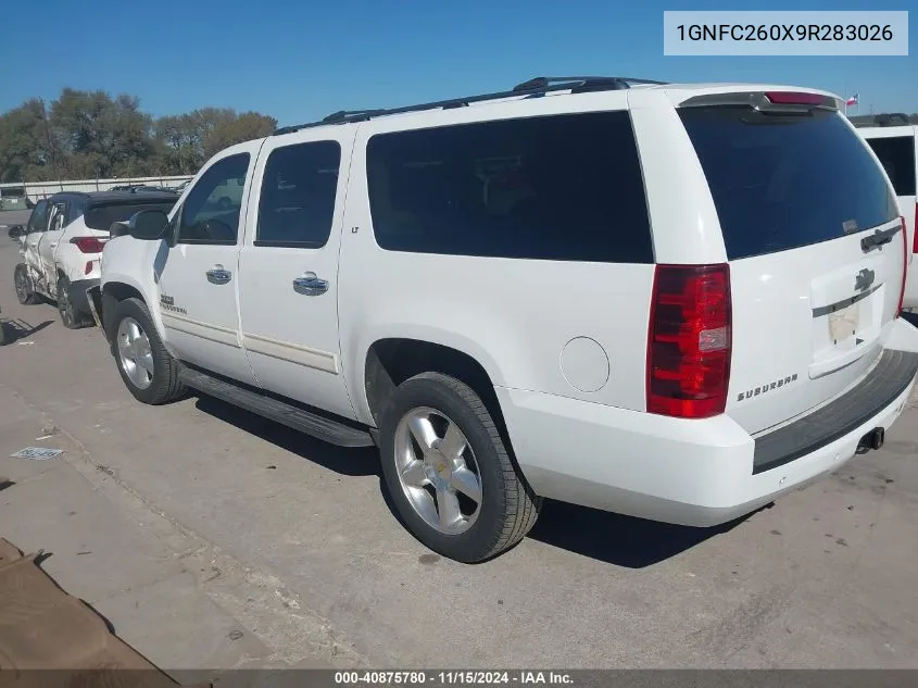 2009 Chevrolet Suburban 1500 Lt2 VIN: 1GNFC260X9R283026 Lot: 40875780