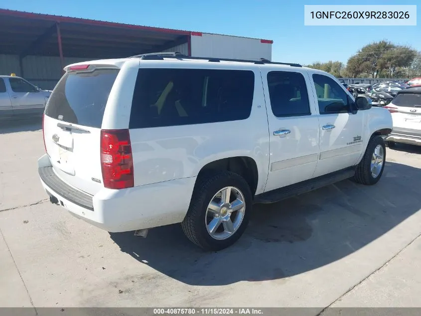 2009 Chevrolet Suburban 1500 Lt2 VIN: 1GNFC260X9R283026 Lot: 40875780