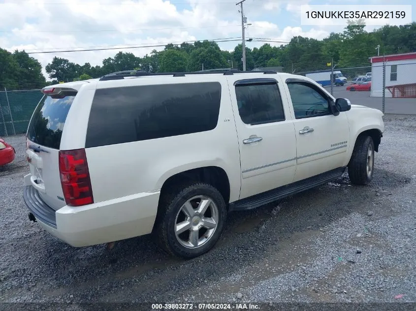 2010 Chevrolet Suburban 1500 Ltz VIN: 1GNUKKE35AR292159 Lot: 39803272