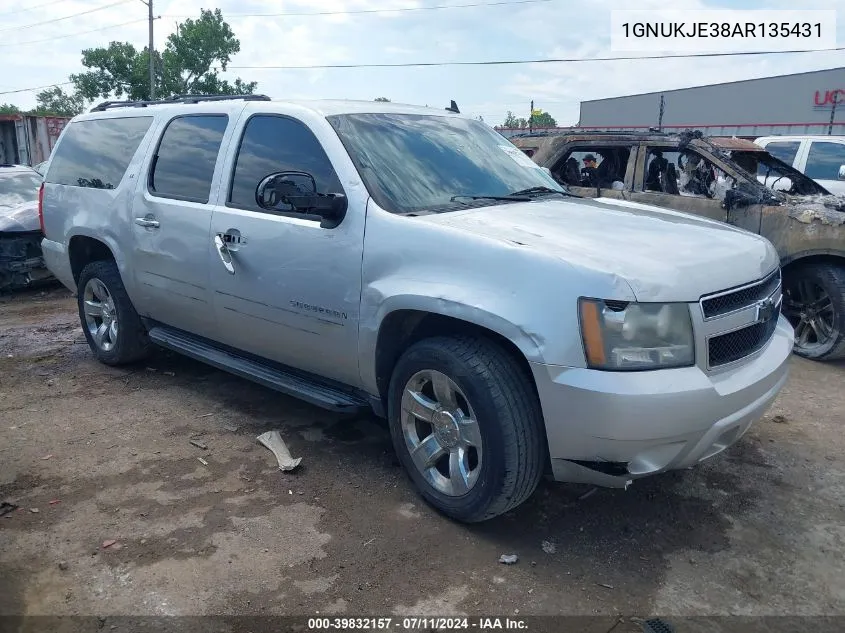 1GNUKJE38AR135431 2010 Chevrolet Suburban 1500 Lt1