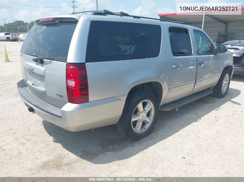 1GNUCJE06AR252721 2010 Chevrolet Suburban 1500 Lt1