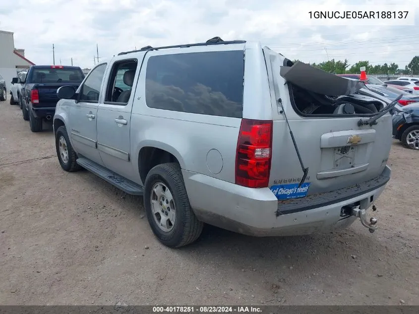 1GNUCJE05AR188137 2010 Chevrolet Suburban 1500 Lt1