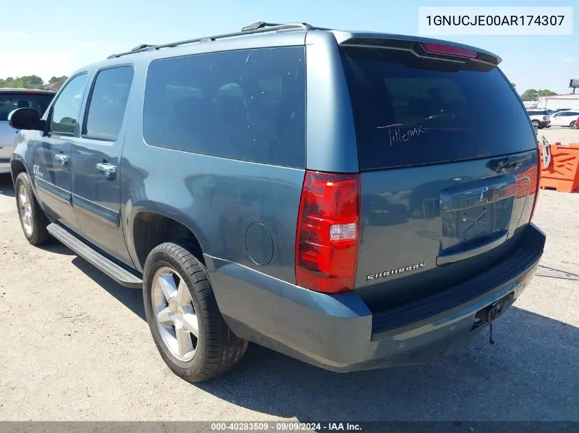 1GNUCJE00AR174307 2010 Chevrolet Suburban 1500 Lt1