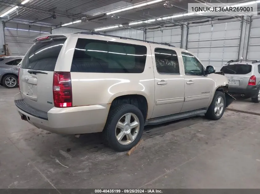 1GNUKJE36AR269001 2010 Chevrolet Suburban 1500 Lt1