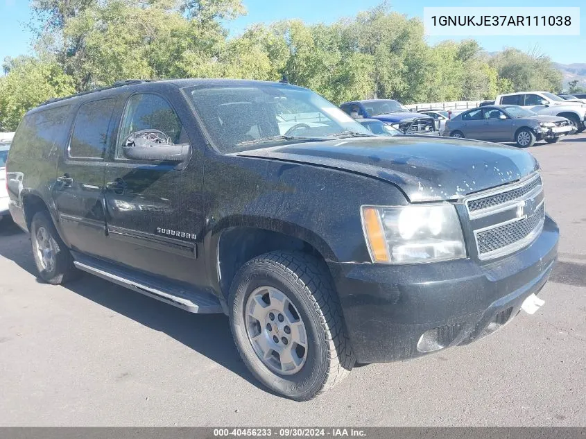 2010 Chevrolet Suburban 1500 Lt1 VIN: 1GNUKJE37AR111038 Lot: 40456233