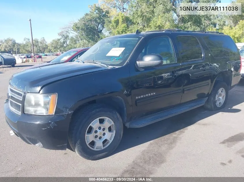 2010 Chevrolet Suburban 1500 Lt1 VIN: 1GNUKJE37AR111038 Lot: 40456233