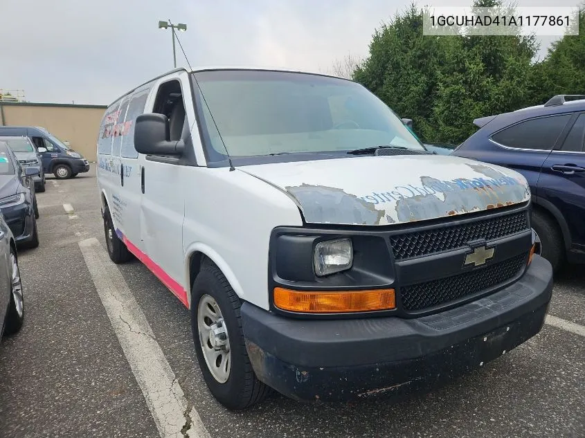 1GCUHAD41A1177861 2010 Chevrolet Express G1500