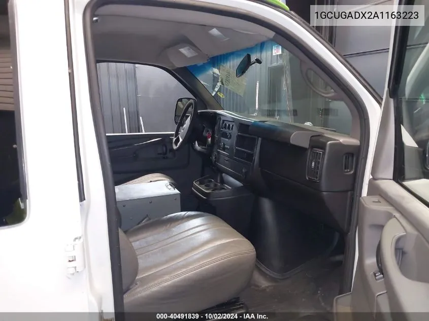 2010 Chevrolet Express 1500 Work Van VIN: 1GCUGADX2A1163223 Lot: 40491839