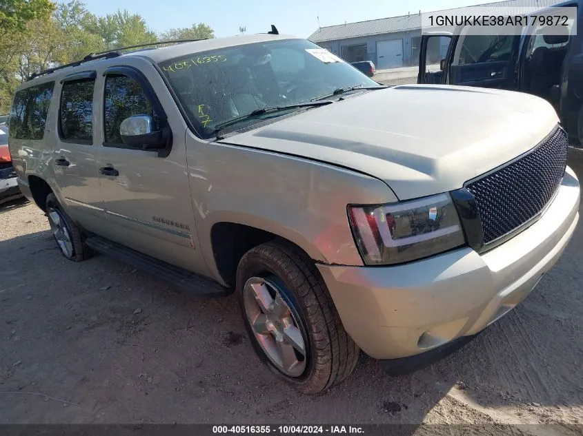 1GNUKKE38AR179872 2010 Chevrolet Suburban 1500 Ltz