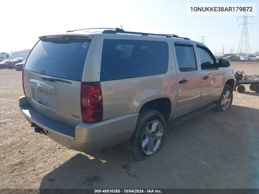 1GNUKKE38AR179872 2010 Chevrolet Suburban 1500 Ltz