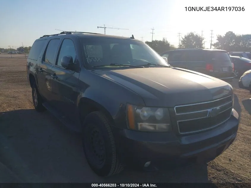 2010 Chevrolet Suburban 1500 Lt1 VIN: 1GNUKJE34AR197036 Lot: 40566203