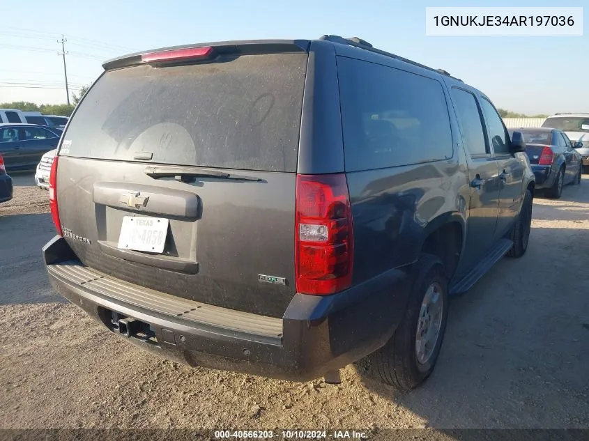 2010 Chevrolet Suburban 1500 Lt1 VIN: 1GNUKJE34AR197036 Lot: 40566203