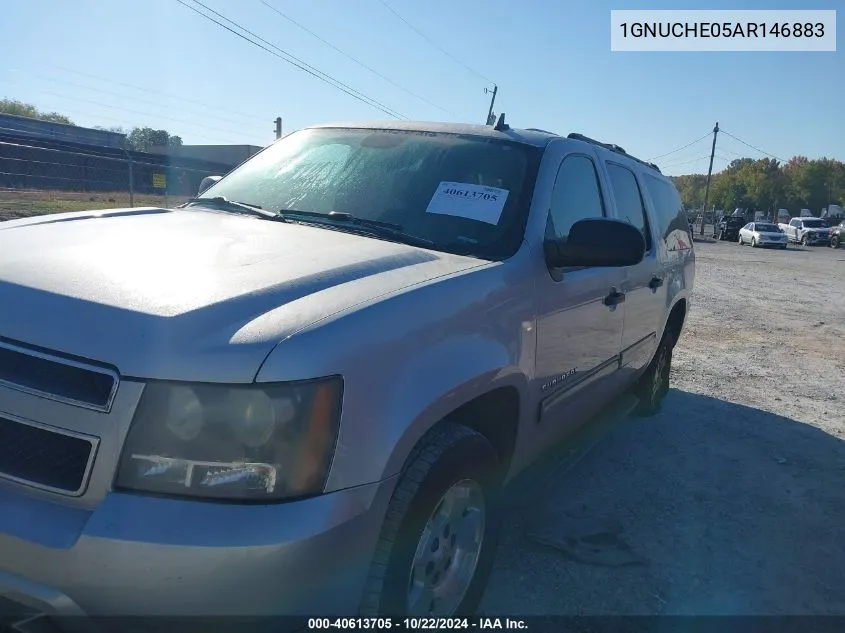 2010 Chevrolet Suburban 1500 Ls VIN: 1GNUCHE05AR146883 Lot: 40613705