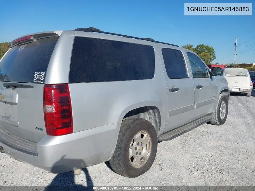 2010 Chevrolet Suburban 1500 Ls VIN: 1GNUCHE05AR146883 Lot: 40613705