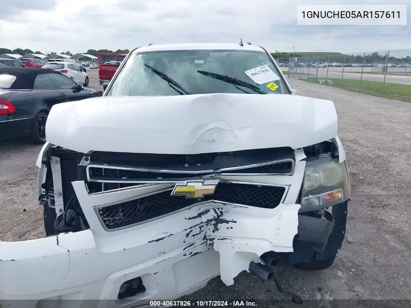 2010 Chevrolet Suburban 1500 Ls VIN: 1GNUCHE05AR157611 Lot: 40637826