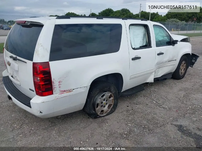 2010 Chevrolet Suburban 1500 Ls VIN: 1GNUCHE05AR157611 Lot: 40637826