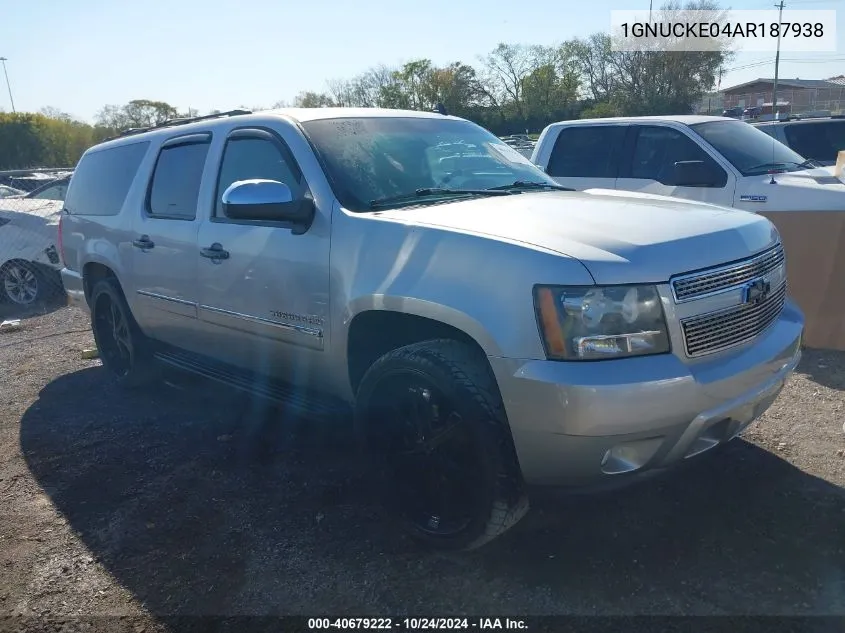 2010 Chevrolet Suburban 1500 Ltz VIN: 1GNUCKE04AR187938 Lot: 40679222