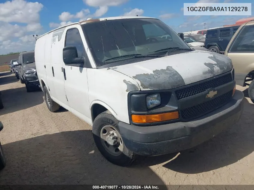 2010 Chevrolet Express 2500 Work Van VIN: 1GCZGFBA9A1129278 Lot: 40719077