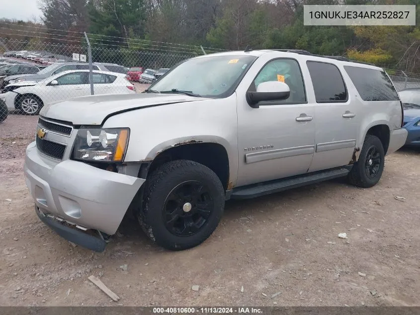 2010 Chevrolet Suburban 1500 Lt1 VIN: 1GNUKJE34AR252827 Lot: 40810600