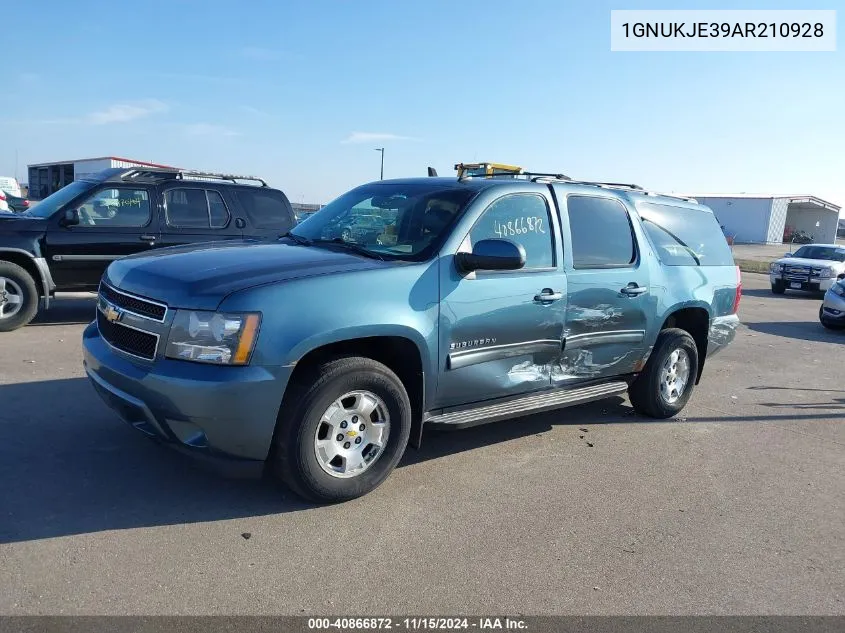 2010 Chevrolet Suburban 1500 Lt1 VIN: 1GNUKJE39AR210928 Lot: 40866872