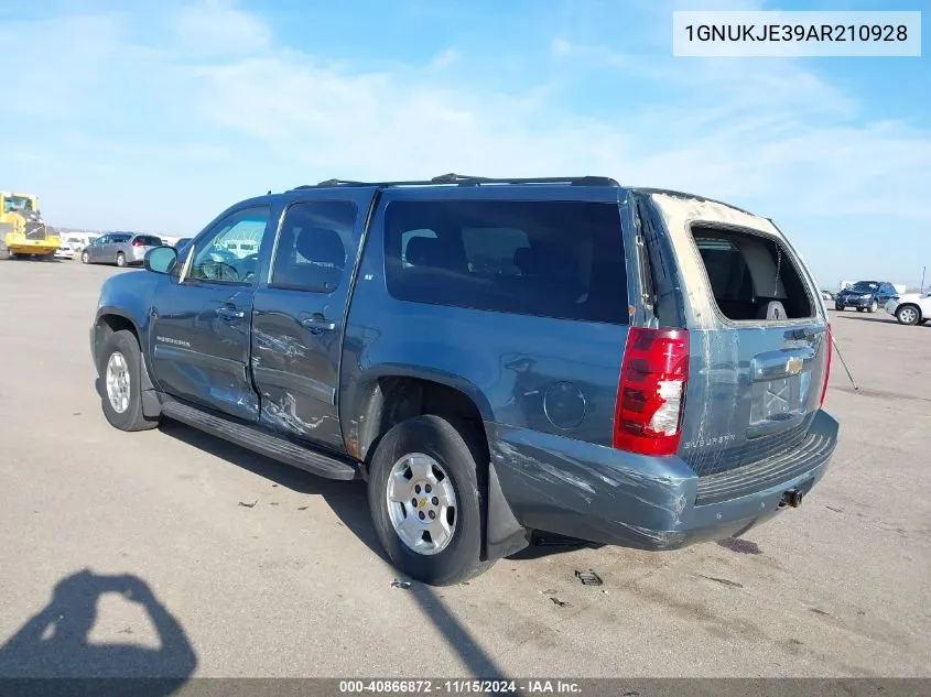 2010 Chevrolet Suburban 1500 Lt1 VIN: 1GNUKJE39AR210928 Lot: 40866872