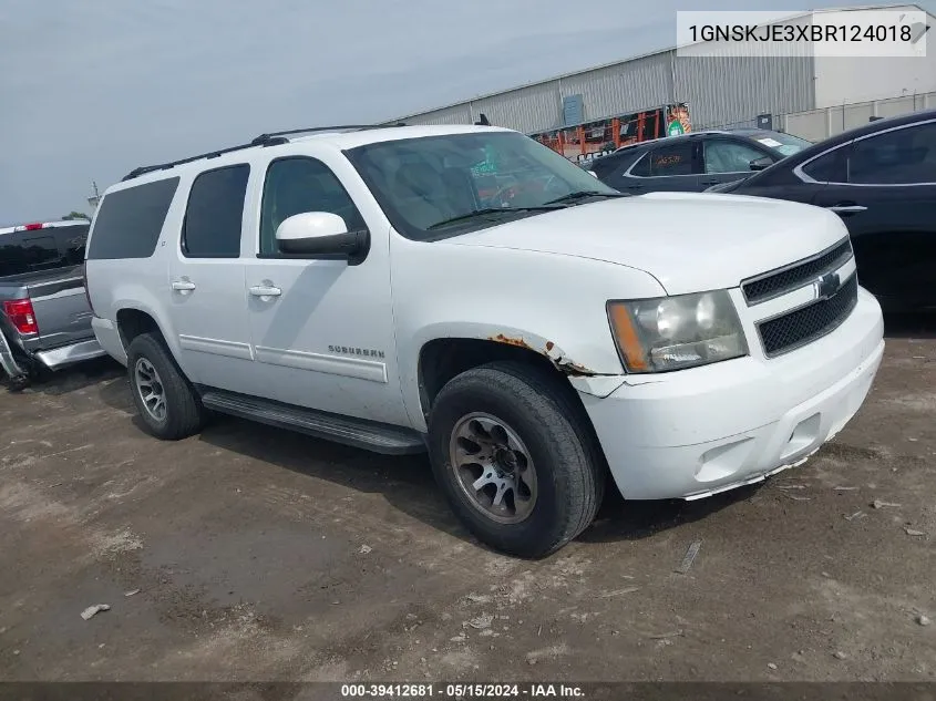 2011 Chevrolet Suburban 1500 Lt1 VIN: 1GNSKJE3XBR124018 Lot: 39412681