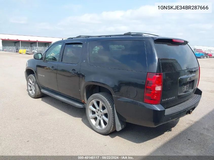 1GNSKJE34BR287666 2011 Chevrolet Suburban 1500 Lt1