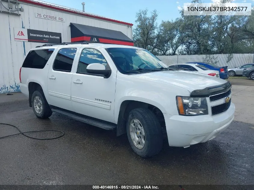 2011 Chevrolet Suburban 1500 Lt1 VIN: 1GNSKJE37BR342577 Lot: 40146915