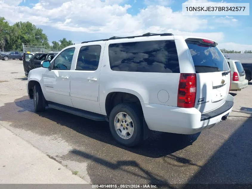 1GNSKJE37BR342577 2011 Chevrolet Suburban 1500 Lt1