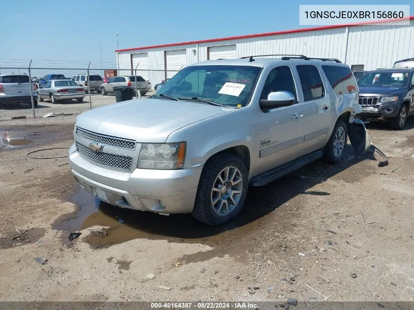 2011 Chevrolet Suburban 1500 Lt1 VIN: 1GNSCJE0XBR156860 Lot: 40164387