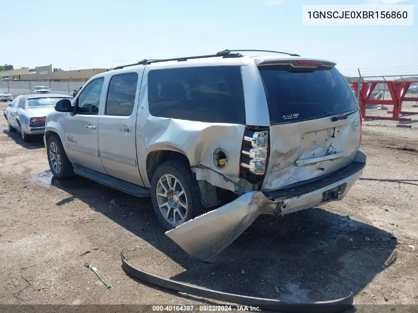 2011 Chevrolet Suburban 1500 Lt1 VIN: 1GNSCJE0XBR156860 Lot: 40164387