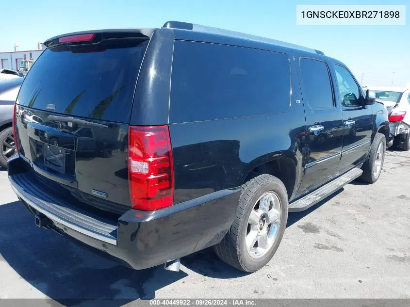 2011 Chevrolet Suburban 1500 Ltz VIN: 1GNSCKE0XBR271898 Lot: 40449922