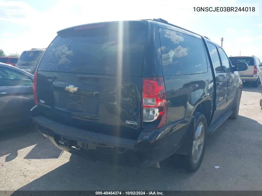 1GNSCJE03BR244018 2011 Chevrolet Suburban 1500 Lt1