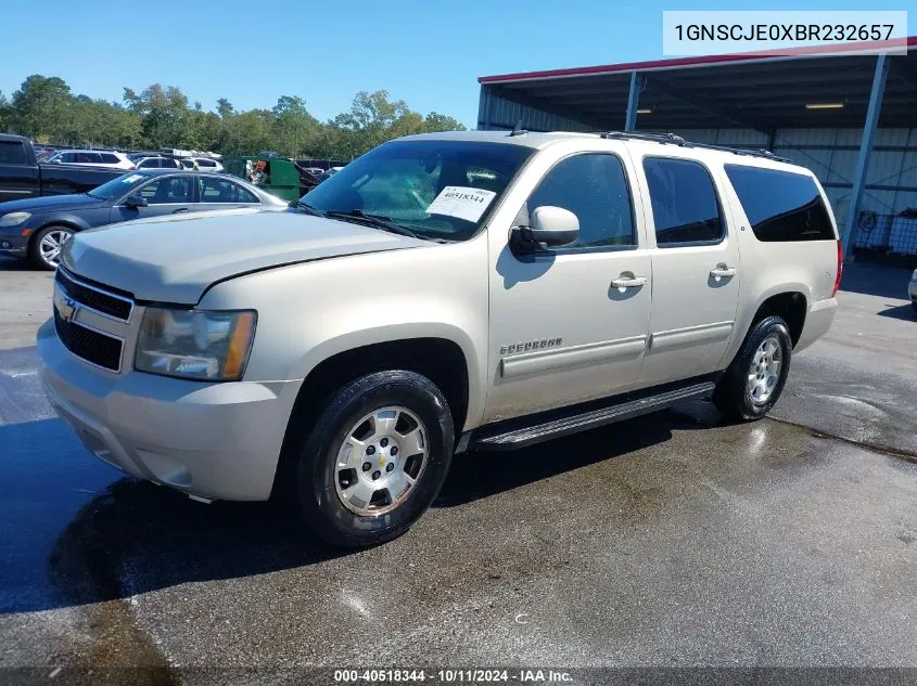 2011 Chevrolet Suburban 1500 Lt1 VIN: 1GNSCJE0XBR232657 Lot: 40518344