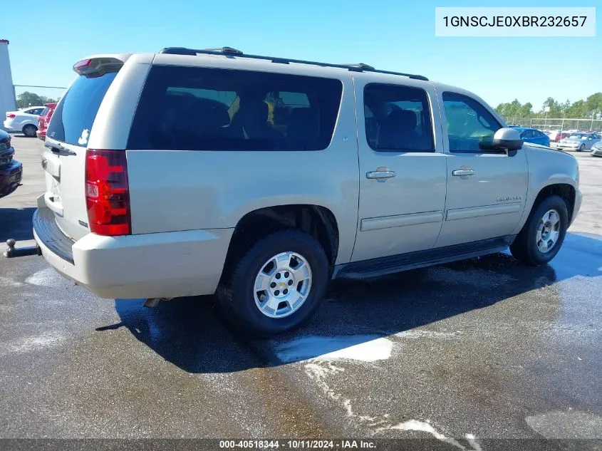 2011 Chevrolet Suburban 1500 Lt1 VIN: 1GNSCJE0XBR232657 Lot: 40518344