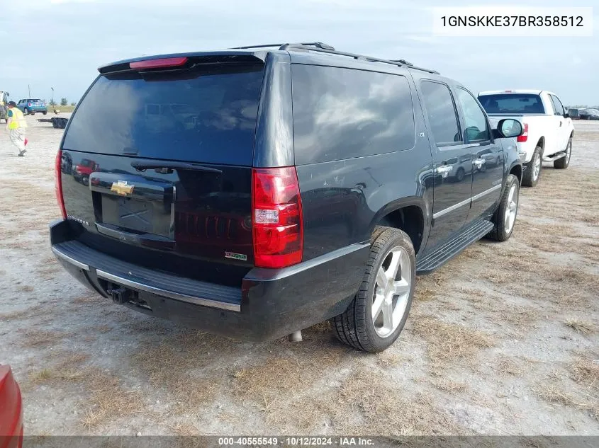 2011 Chevrolet Suburban 1500 Ltz VIN: 1GNSKKE37BR358512 Lot: 40555549