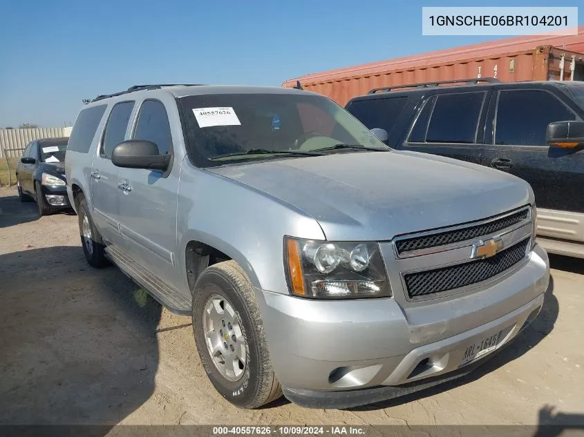 2011 Chevrolet Suburban 1500 Ls VIN: 1GNSCHE06BR104201 Lot: 40557626