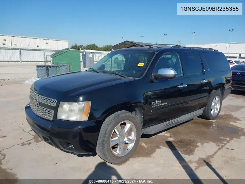 2011 Chevrolet Suburban 1500 Lt1 VIN: 1GNSCJE09BR235355 Lot: 40606475