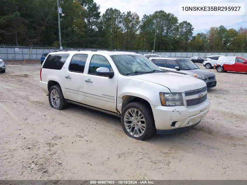 1GNSKKE35BR295927 2011 Chevrolet Suburban 1500 Ltz